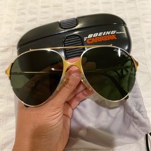 Rare Boeing by Carrera aviator sunglasses